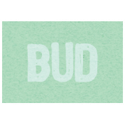 April Showers- Bud Word Art