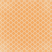 Orange Ornamental Paper