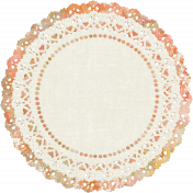 Fall Into Autumn- Doily