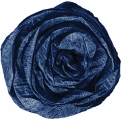 Chills & Thrills Blue Paper Flower