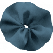 The Nutcracker- Blue Fabric Flower 2