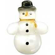 The Nutcracker- Snowman Button