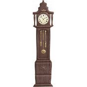 Nutcracker Doodle- Grandmother Clock