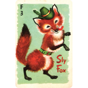 Woodland Winter- Sly Fox Card