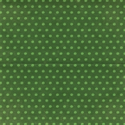 Woodland Winter- Green Dots Paper