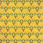 Woodland Winter- Yellow Ornamental 1 Paper