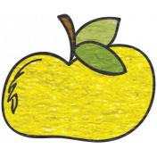 Look, A Book!- Yellow Apple Doodle