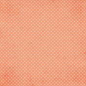 Good Day- Orange Dots Paper