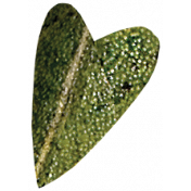 Falling For You- Green Leaf Heart 3