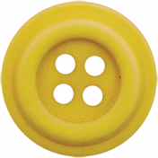 Let's Get Festive- Dark Yellow Button