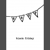 Shopping Cards- Black Friday