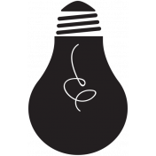 Light Bulb Template Shape 01