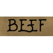 Beef Word Strip