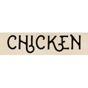 Chicken Word Strip