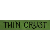 Thin Crust Word Strip