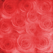 Mexican Spice Floral Paper 02- 01 Red