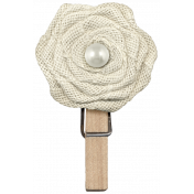 Country Wedding Flower Clothes Pin