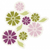 Friendship Day- Small Flower Sticker