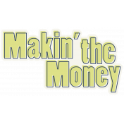 Work From Home- Word Art Makin Money