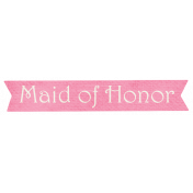 Shabby Wedding- Maid of Honor Label