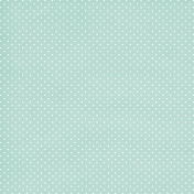 Shabby Wedding- Polka Dots Teal