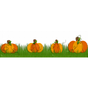 Pumpkin Patch Page Border