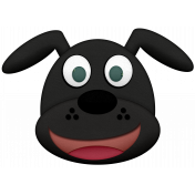 Shelter Pet Black Dog Element