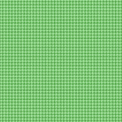 Easter Paper Green Houndstooth