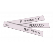 You Can't Buy Love But You Can Rescue It- Shelter Pet Rescued This Family Word Art