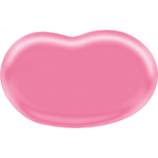 Easter- Pink Jellybean Element