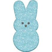 Easter- Marshmallow Bunny Blue