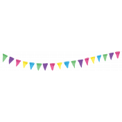 Easter- Flag Bunting Element