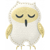 Sleepy Time- Felt Owlet