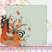 Decorated Background Paper