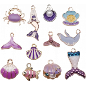 Extracted Ocean Life Charms #04 Lavender