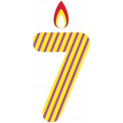 Birthday Wishes- Candle 7