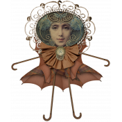 Altered Art Nouveau Woman