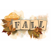 A Fall to Remember Word Art #5