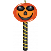 Witch's Brew Pumpkin Lollipop