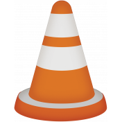 Hit the Road- construction cone