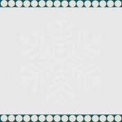 Winter Fun- pocket card #6-2, 4x4