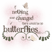 Butterfly Spring- word art 3