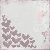 Me & You (Mauve)- Heart Paper 2