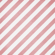Winter Fun- Snow Baby Paper Pink Stripes