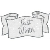 Winter Fun- Snow Baby First Winter Tag