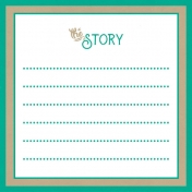 In The Pocket Journal Card [Writable Card] The Story- 2x2