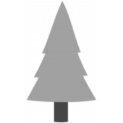 Winter Day Template- Tree