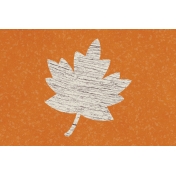 Fall Flurry Leaf Journal Card 4x6