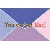 Digital Day You've Got Mail Journal Card 4x6