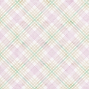 New Day Light Plaid Paper